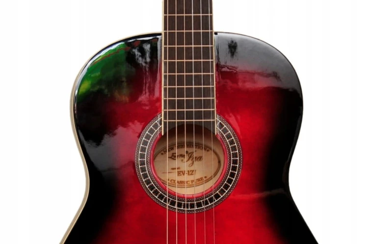 GITARA KLASYCZNA EV-127 3/4 EVER PLAY + GRATIS TUNER i KOSTKI!