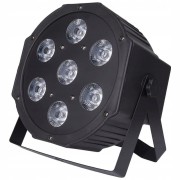 Light4Me TRI PAR BASIC reflektor sceniczny oświetlacz LED 7x9W PAR RGB
