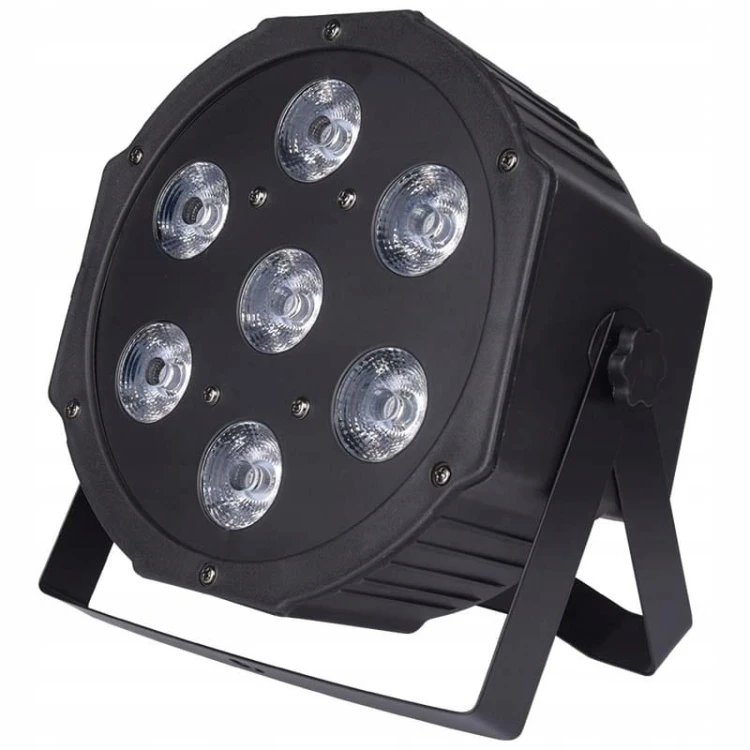Light4Me TRI PAR BASIC reflektor sceniczny oświetlacz LED 7x9W PAR RGB