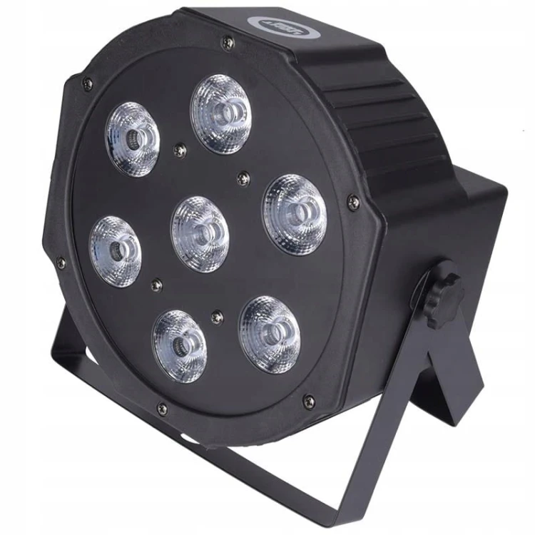 Light4Me TRI PAR BASIC reflektor sceniczny oświetlacz LED 7x9W PAR RGB