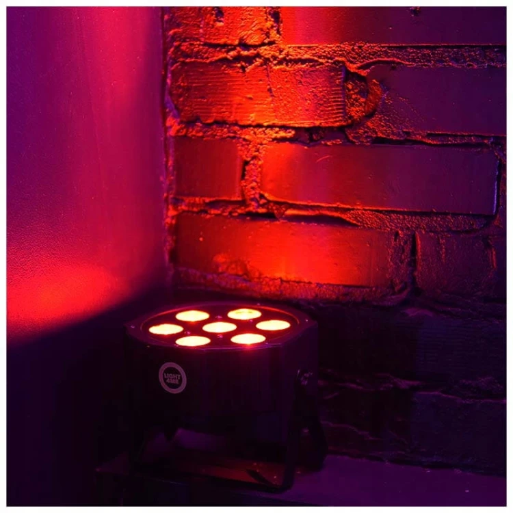 Light4Me TRI PAR BASIC reflektor sceniczny oświetlacz LED 7x9W PAR RGB