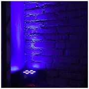 Light4Me TRI PAR BASIC reflektor sceniczny oświetlacz LED 7x9W PAR RGB