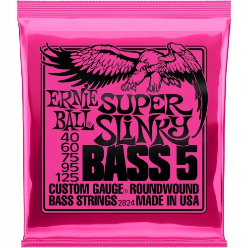 Struny basowe Ernie Ball Super Slinky Bass 5
