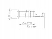 NEUTRIK Gniazdo z uchwytem Jack 6,3mm st. NYS221 stereo