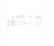 Gniazdo Rean Neutrik NYS-2203 srebrne stereo
