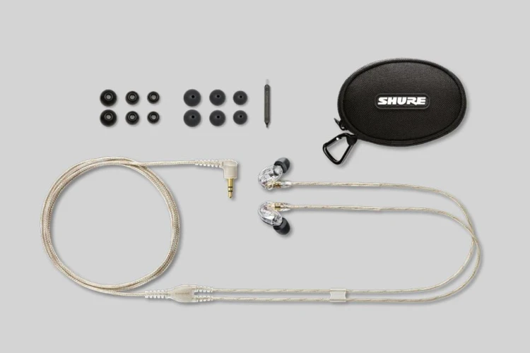 Słuchawki dokanałowe Shure SE215-CL-EFS douszne