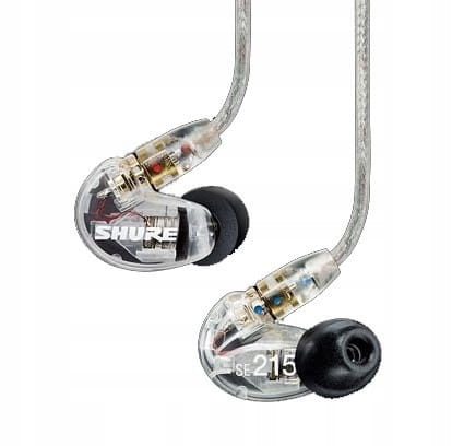 Słuchawki dokanałowe Shure SE215-CL-EFS douszne