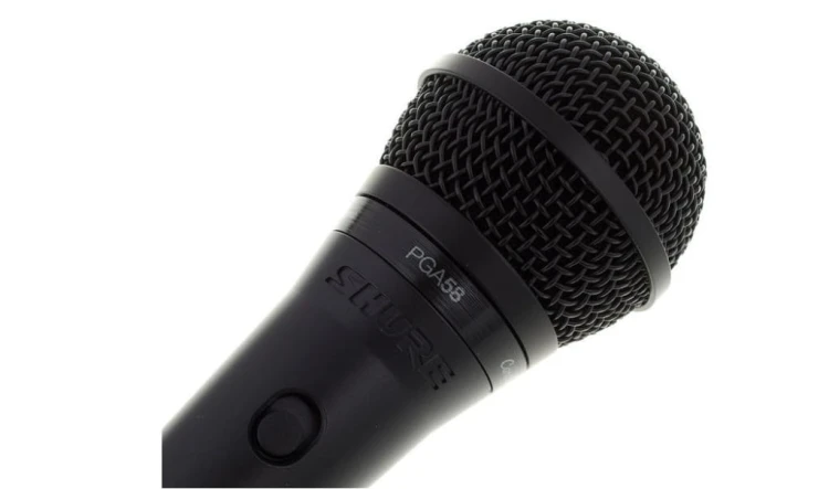 Mikrofon dynamiczny wokalowy Shure PGA58-XLR-E