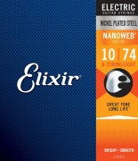 Elixir NanoWeb 10-74 Struny do gitary 8-strunowej