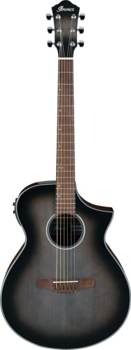 Ibanez gitara electroakustyczna AEWC11-TCB Charcoal Burst + gratis kostki!