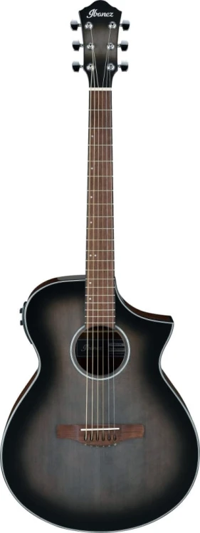 Ibanez gitara electroakustyczna AEWC11-TCB Charcoal Burst + gratis kostki!