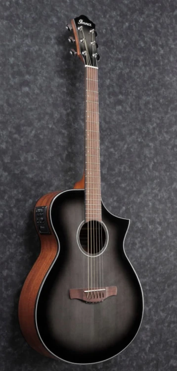 Ibanez gitara electroakustyczna AEWC11-TCB Charcoal Burst + gratis kostki!