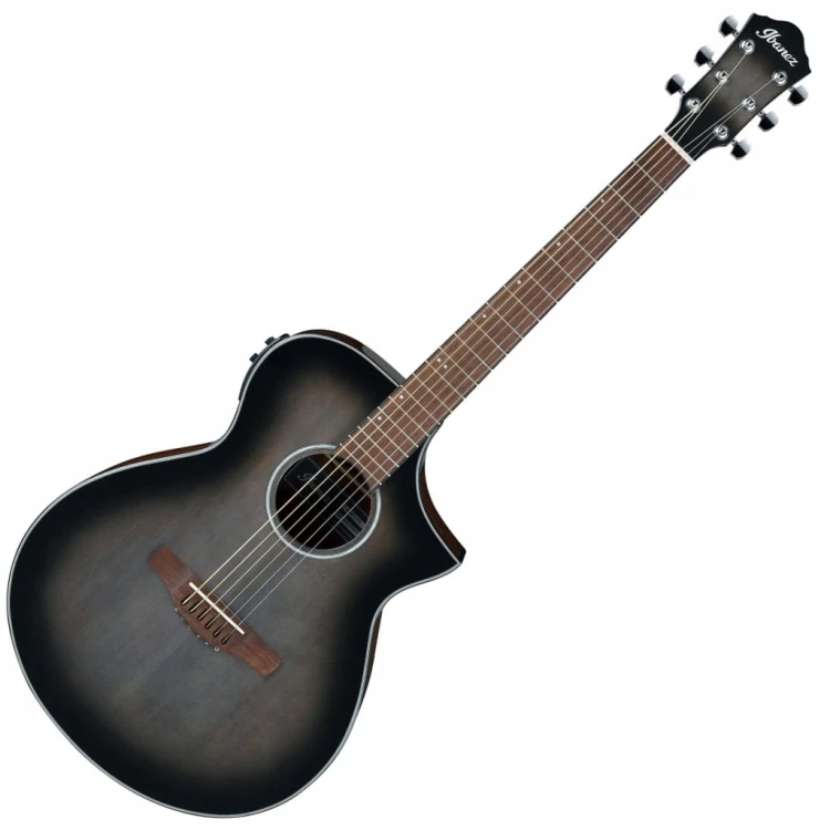 Ibanez gitara electroakustyczna AEWC11-TCB Charcoal Burst + gratis kostki!