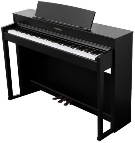 SAMICK DP-500 BK Pianino cyfrowe z aranżerem + ława drewniana + słuchawki!