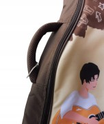 Pokrowiec na gitarę akustyczną Hard Bag B-1913-41Coffe Wodoodporny