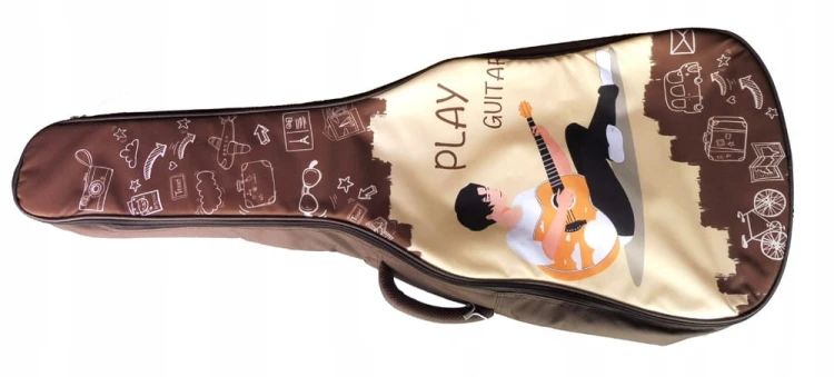 Pokrowiec na gitarę akustyczną Hard Bag B-1913-41Coffe Wodoodporny
