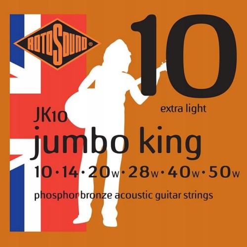 Struny Rotosound Jumbo King do gitary akustycznej