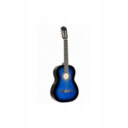 GITARA KLASYCZNA AMBRA VIVA NIEBIESKA rozmiar 4/4 + GRATISY!