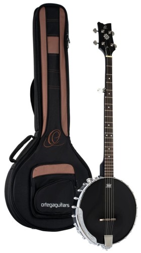 ORTEGA OBJE350/6-SBK Banjo 6 strunowe+pokrowiec i kostki GRATIS!