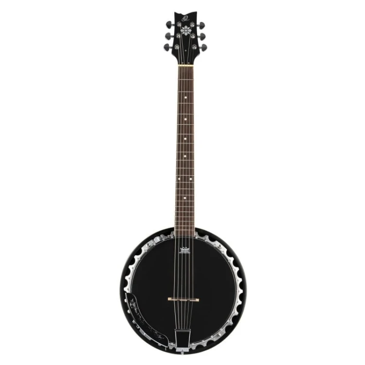 ORTEGA OBJE350/6-SBK Banjo 6 strunowe+pokrowiec i kostki GRATIS!