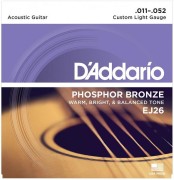 D'Addario EJ-26 struny do gitary akustycznej