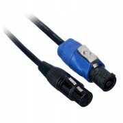 Kabel PC 2,5 m Power Twist/DMX Cable