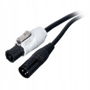 Kabel PC 2,5 m Power Twist/DMX Cable
