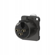 Gniazdo XLR Roxtone RX3FD-BG 3-pin żeńskie