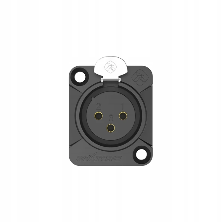 Gniazdo XLR Roxtone RX3FD-BG 3-pin żeńskie