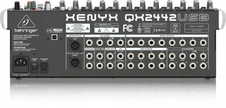 Behringer QX2442USB Mikser audio