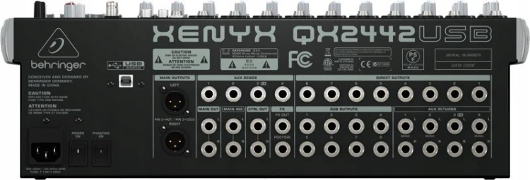 Behringer QX2442USB Mikser audio