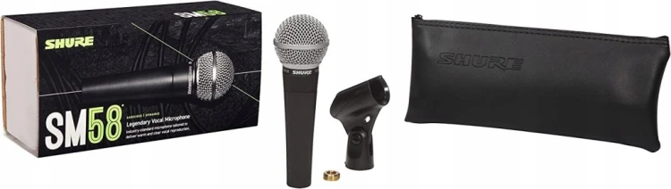 Mikrofon dynamiczny wokalowy Shure SM58-LC