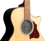 Zatyczka do otworu rezonansowego Ibanez ISC1 czarna