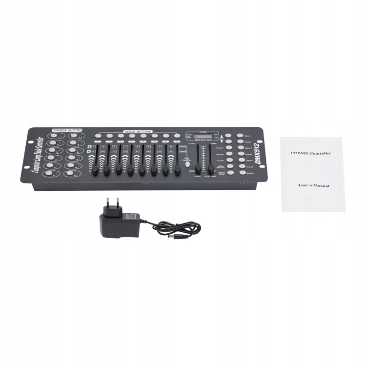 Sterownik suwakowy LIGHT4ME DMX 192 MKII