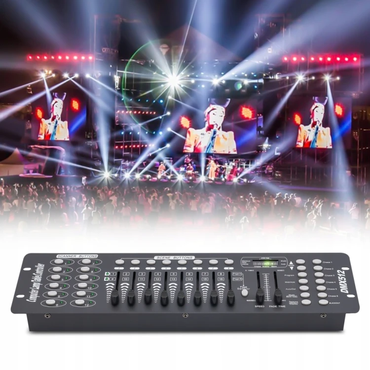 Sterownik suwakowy LIGHT4ME DMX 192 MKII