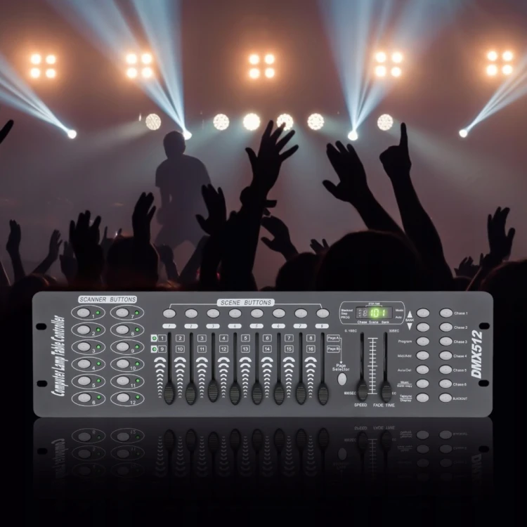 Sterownik suwakowy LIGHT4ME DMX 192 MKII