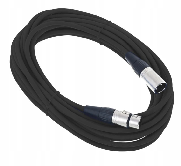 Kabel XLR - XLR mikrofonowy The Sssnake SM10BK 10 m