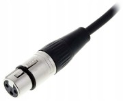 Kabel XLR - XLR mikrofonowy The Sssnake SM10BK 10 m