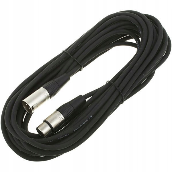 Kabel XLR - XLR mikrofonowy The Sssnake SM10BK 10 m