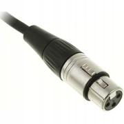 Kabel XLR - XLR mikrofonowy The Sssnake SM10BK 10 m