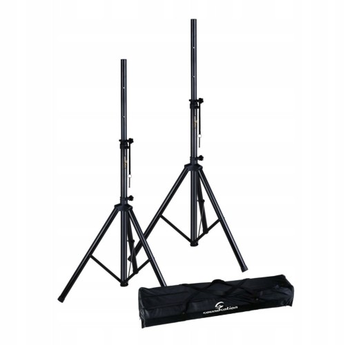 Zestaw statywów kolumnowych 40 kg Soundsation STNSPST-SET70BK + torba!