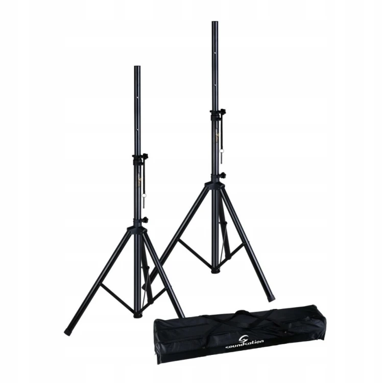 Zestaw statywów kolumnowych 40 kg Soundsation STNSPST-SET70BK + torba!