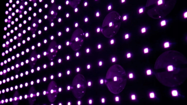 Nowoczesna lampa scena Matrix BEAM 300W RGBW