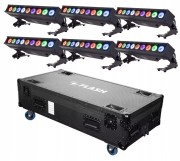 FLASH EVENT 6x LedBarACCU 920 IP WDMX AUV+CASE