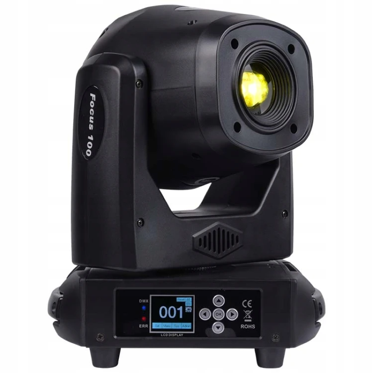 GŁOWICA RUCHOMA LED REFLEKTOR SCENICZNY LIGHT4ME FOCUS 100 SPOT PRYZMA