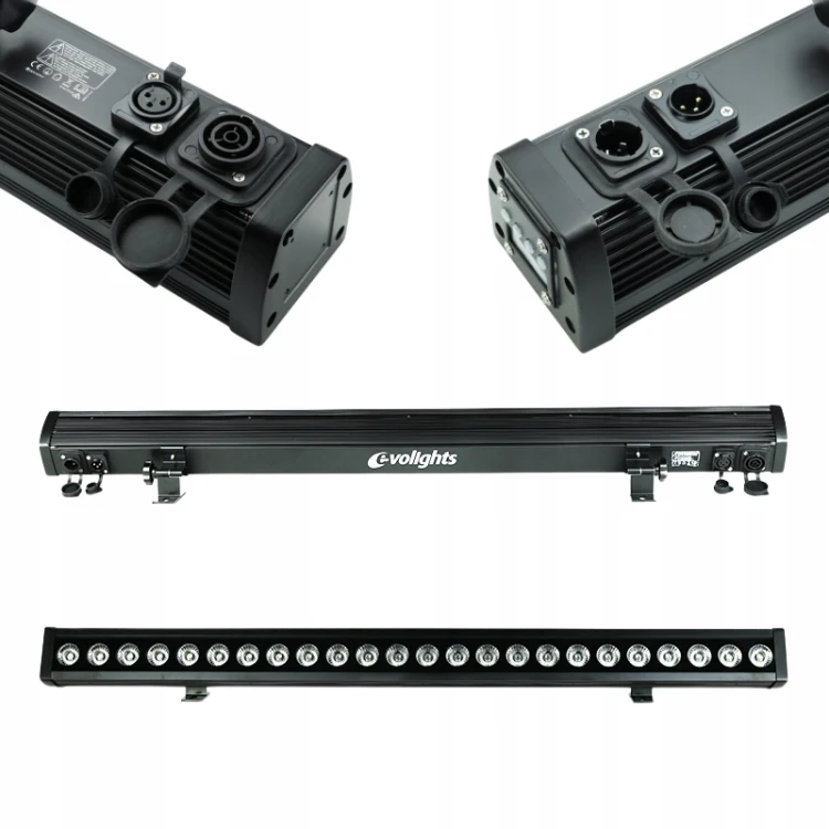 LISTWA OŚWIETLENIOWA LED ZEWNĘTRZNA EVOLIGHTS GLAZE BAR 24x4W RGBW IP65