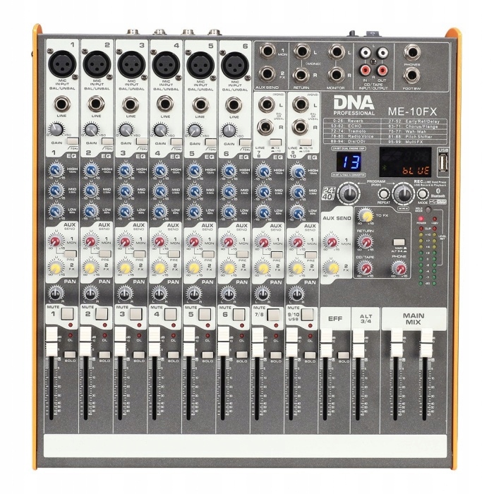 Mikser DNA ME-10FX 10-kanałowy