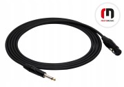 Kabel XLR - jack 6,3 mm Red's music MC12100 10 m