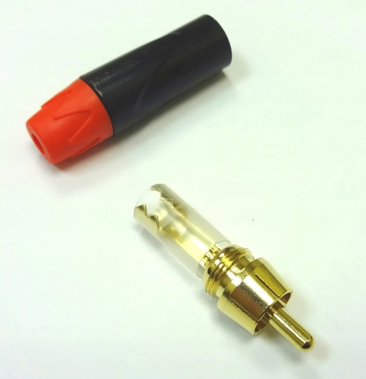 Wtyk RCA Red's music RCA51