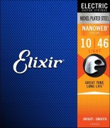 Struny do gitary elektrycznej NanoWeb 10-46 Elixir 12052